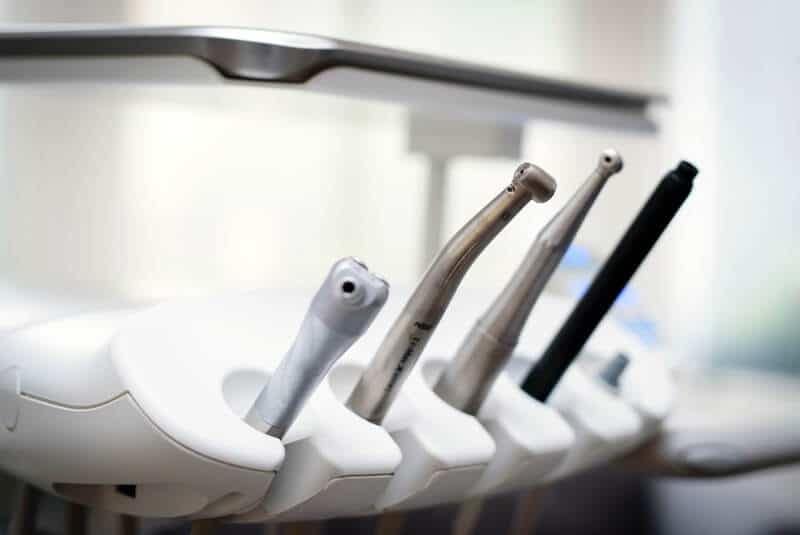 drills and dental equipment